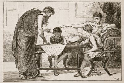 La madre dei Gracchi da English School