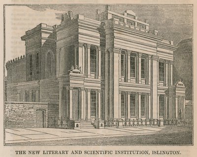 Il nuovo Istituto Letterario e Scientifico, Islington, Londra da English School