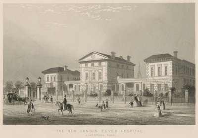 Il nuovo London Fever Hospital, Liverpool Road da English School