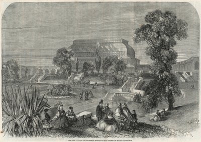 I nuovi giardini della Società Orticola Reale a South Kensington da English School