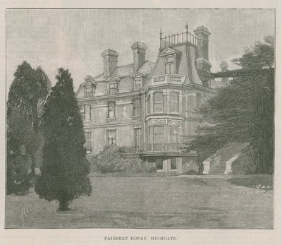 Il nuovo parco pubblico a Highgate: Fairseat House da English School