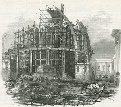 La nuova sala di lettura al British Museum da English School