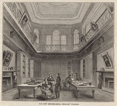 La nuova sala dei registri, Collegio degli Araldi da English School
