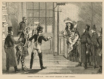Le accuse notturne a Bow Street da English School