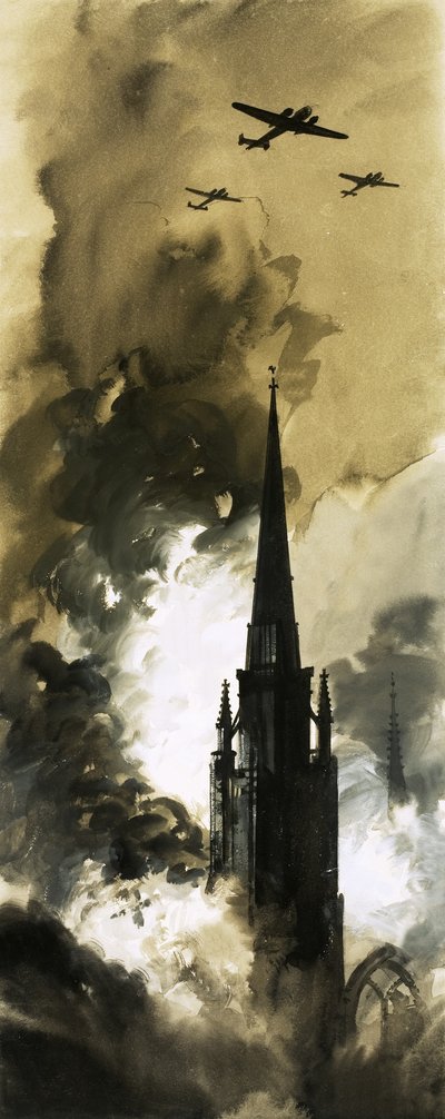 Il raid notturno su Coventry da parte dei bombardieri tedeschi durante la Seconda Guerra Mondiale da English School