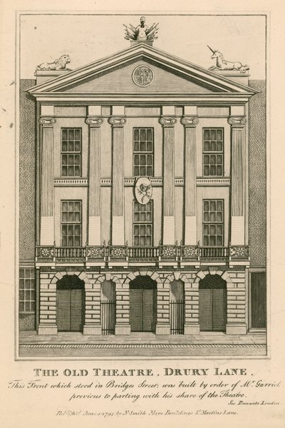 Il vecchio Teatro, Drury Lane da English School