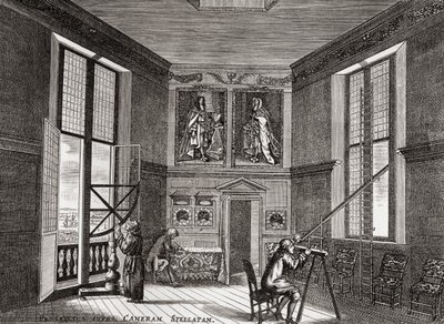 La vecchia sala di osservazione, Greenwich, da A Short History of the English People di J. R. Green, pubblicato nel 1893 da English School
