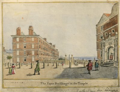 Gli edifici di carta nel Temple da English School