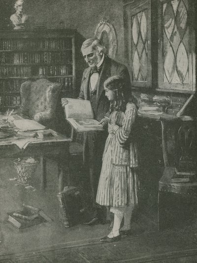 Il filosofo e la bambina tra i libri da English School