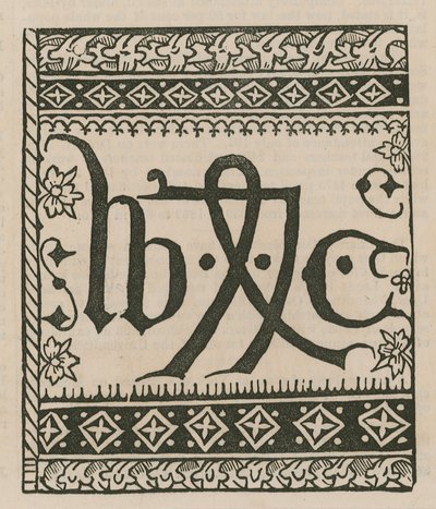 Il marchio del tipografo di William Caxton da English School