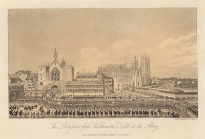 La processione da Westminster Hall all