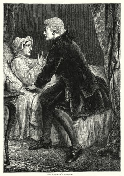 Il ritorno del prodigo (incisione) da English School