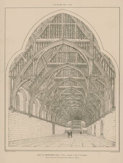 Il tetto della Westminster Hall da English School