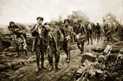 La seconda tappa verso casa, 1914-19 da English School