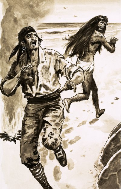 Il naufrago Pedro Serrano da English School