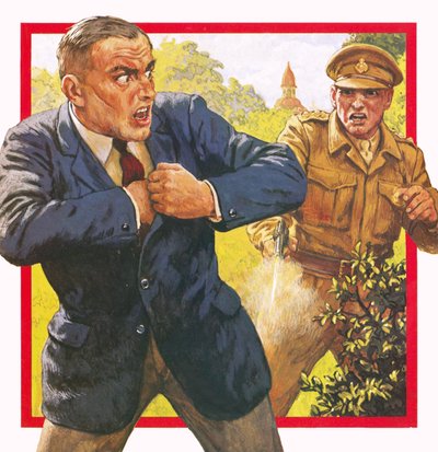 Il colpo che fermò la fuga del traditore William Joyce da English School