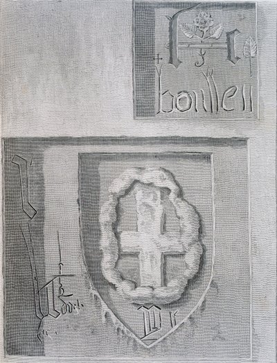 La firma di Anna Bolena con la Rosa Tudor durante la sua prigionia nella Torre di Londra e l
