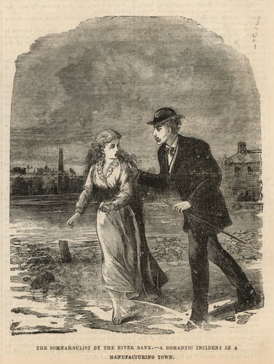 Il sonnambulo sulla riva del fiume da English School