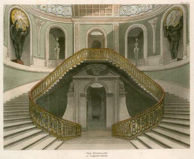La scala di Carlton House, Londra da English School