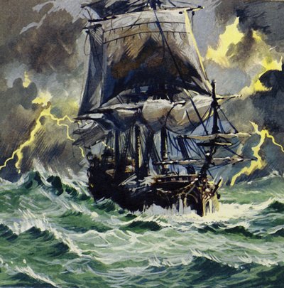 Il viaggio tempestoso ispirò L