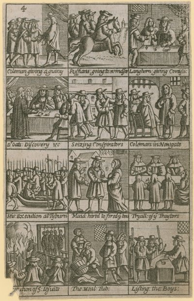 La storia di Edward Coleman, processato per tradimento il 27 novembre 1678 da English School