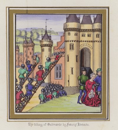 La presa di Oudenarde da parte di Francis Atremen da English School