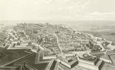 La città e la fortezza di Lille da English School
