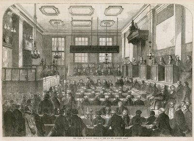 Il processo di William Palmer alla Central Criminal Court da English School