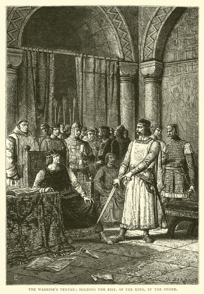 Il possesso dei guerrieri; tenere il feudo del re con la spada da English School