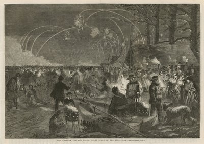 Il tempo e i parchi: scena notturna sulla Serpentine da English School