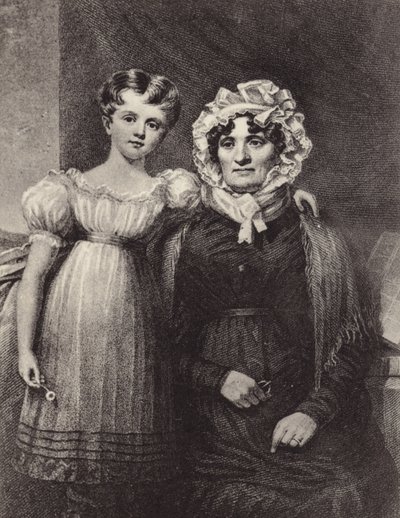 La vedova e la nipote di Robert Burns da English School