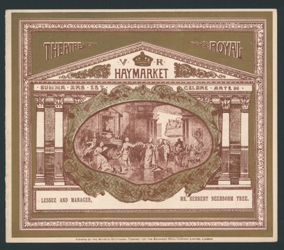 Teatro Reale, Haymarket, Londra da English School