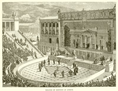 Teatro di Dioniso ad Atene da English School