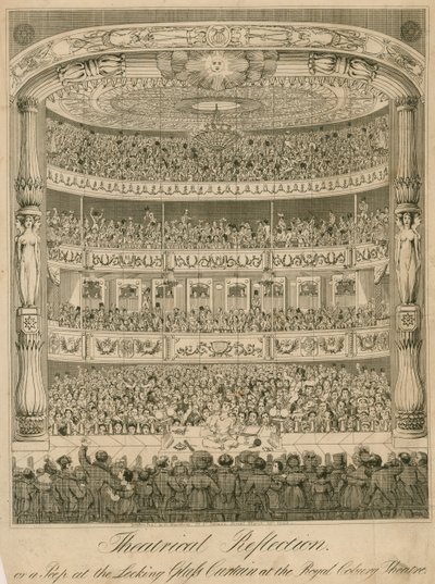 Riflessione teatrale o uno sguardo al sipario a specchio al Royal Coburg Theatre da English School