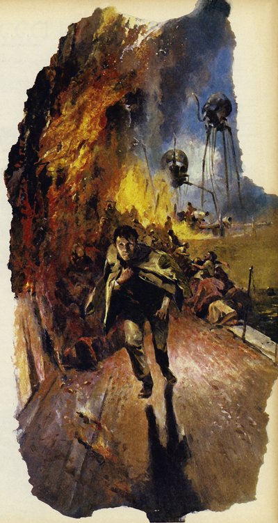 Poi improvvisamente i lampi bianchi del Raggio di Calore vennero saltando verso di me da English School