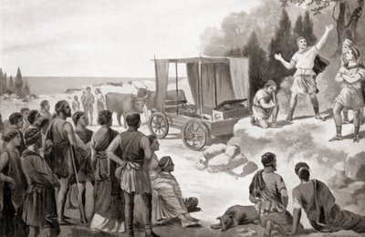 Il carro di Tespi, da Hutchinson
