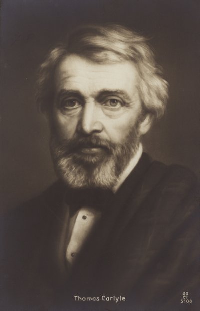 Thomas Carlyle (1795-1881), filosofo, scrittore e storico scozzese da English School