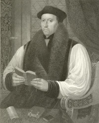 Thomas Cranmer, Arcivescovo di Canterbury da English School