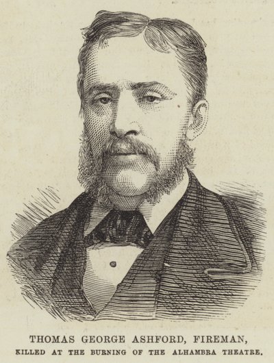 Thomas George Ashford, pompiere, ucciso nell