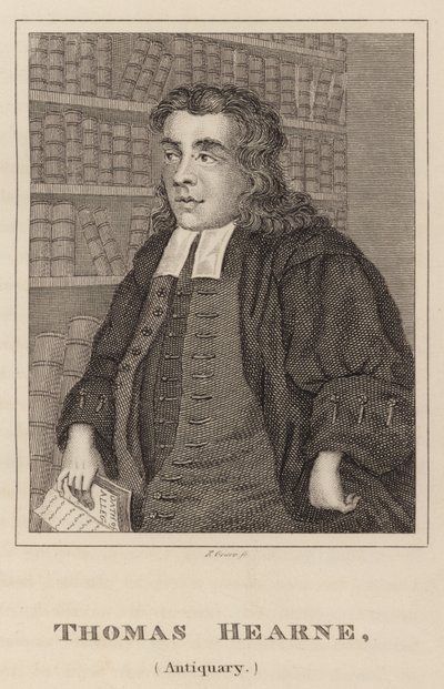 Thomas Hearne, Antiquario da English School