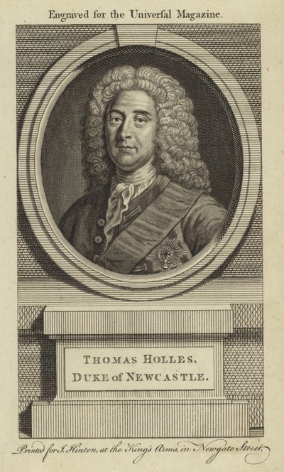 Thomas Holles, Duca di Newcastle da English School