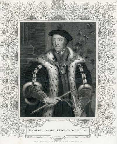 Thomas Howard (1473-1554) 3º Duca di Norfolk da English School