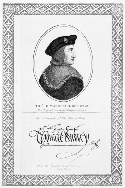 Thomas Howard, Conte di Surrey e 2° Duca di Norfolk da English School