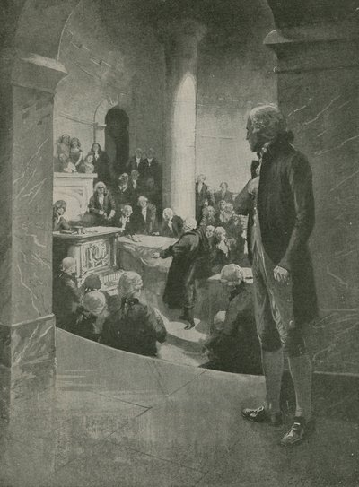 Thomas Jefferson ascolta il discorso del tradimento da English School