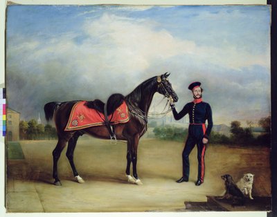 Thomas Oliver Gascoigne delle Guardie Reali a Cavallo da English School