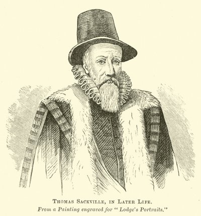 Thomas Sackville, in età avanzata da English School
