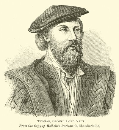 Thomas, secondo Lord Vaux da English School