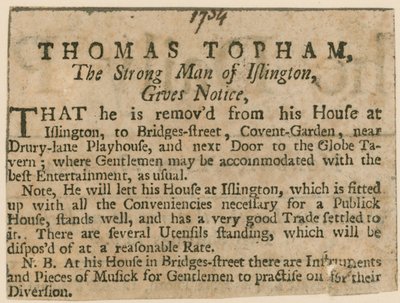 Thomas Topham, l