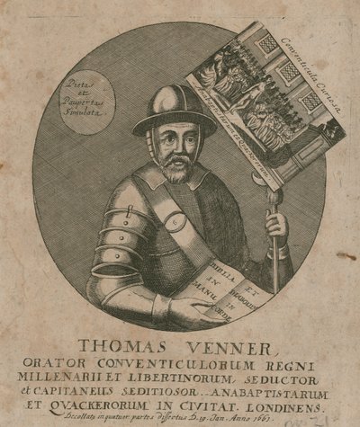 Thomas Venner, oratore da English School