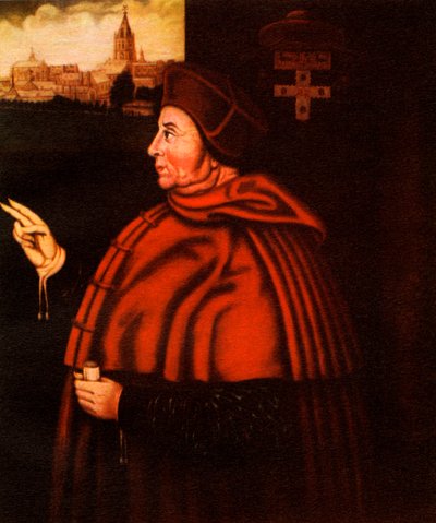 Thomas Wolsey (print) da English School